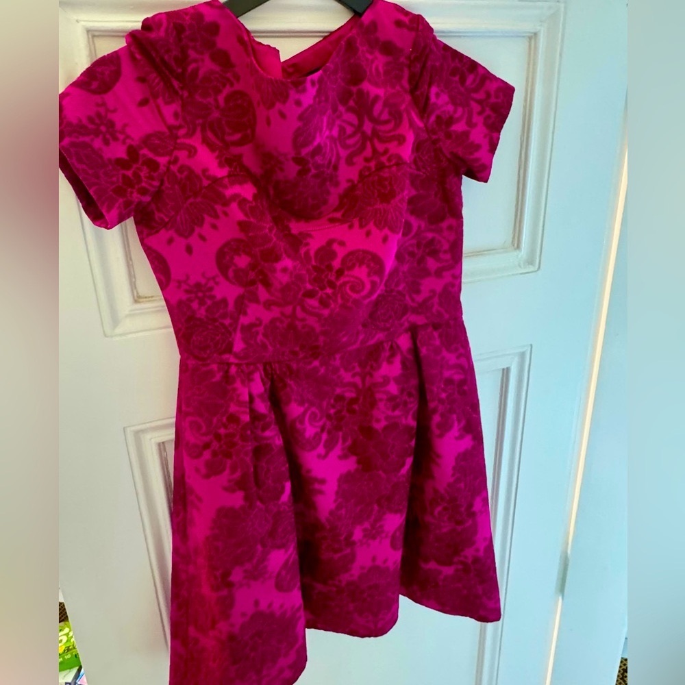 Jill Stuart Floral Jacquard Dress Size 6